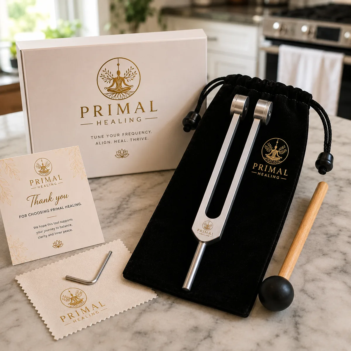 Primal Healing™ 128Hz tuning fork
